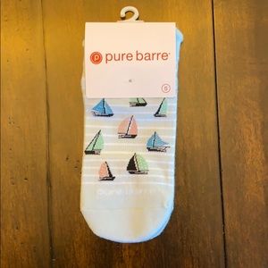 Pure Barre Sailboat Sticky Socks